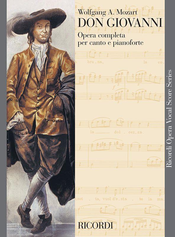 Don Giovanni Vocal Score - Vocal Score - árie pro zpěv a klavír